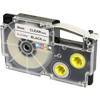 PRESTIGE CARTRIDGE Nastro per Etichette compatibile per Casio XR-9X XR-9X1 Nero su Trasparente 9mm x 8m per Etichettatrice Casio KL-60 100 100E 120 200 300 750 780 820 2000 7000 7200 7400 8100 8200 P1000 C500 CW-L300 PRESTIGE CARTRIDGE Nastro per Etichette compatibile per Casio XR-9X XR-9X1 Nero su Trasparente 9mm x 8m per Etichettatrice Casio KL-60 100 100E 120 200 300 750 780 820 2000 7000 7200 7400 8100 8200 P1000 C500 CW-L300