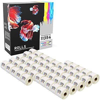 PRESTIGE CARTRIDGE 50 Compatibili Rotoli 11354 S0722540 57mm x 32mm Etichette adesive per Dymo LabelWriter 4XL 450 400 330 320 310 Twin Turbo Duo Seiko SLP 450 400 240 200 120 100 Pro Plus (1000 Etichette per Rotolo) PRESTIGE CARTRIDGE 50 Compatibili Rotoli 11354 S0722540 57mm x 32mm Etichette adesive per Dymo LabelWriter 4XL 450 400 330 320 310 Twin Turbo Duo Seiko SLP 450 400 240 200 120 100 Pro Plus (1000 Etichette per Rotolo)