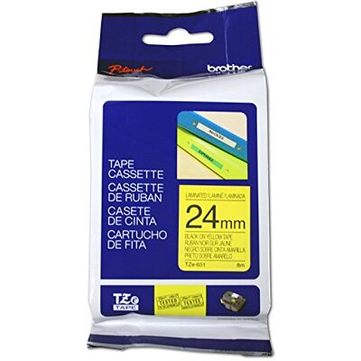 Brother nastro per etichettatrice 24 mm nastro di etichetta – Nastri di etichette (Nero su Giallo, TZE, Grigio, trasferimento termico, , PT-1400, Pt-1500, PT-1500PC, PT-1600, PT-1900, PT-1910, PT-1950, PT-2110, PT-2210, PT-2300, PT-2310,) Brother nastro per etichettatrice 24 mm nastro di etichetta – Nastri di etichette (Nero su Giallo, TZE, Grigio, trasferimento termico, , PT-1400, Pt-1500, PT-1500PC, PT-1600, PT-1900, PT-1910, PT-1950, PT-2110, PT-2210, PT-2300, PT-2310,)