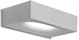 Artemide Melete Parete Halo, alluminio, bianco