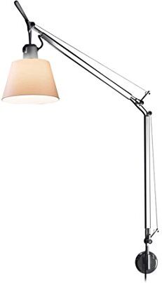 Artemide Tolomeo  Lampada Basculante Parete, Pergamena