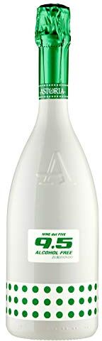 Astoria 9.5 Zerotondo Alcohol Free Spumante 3 bottiglie da 750 ml, Totale:2.25 l