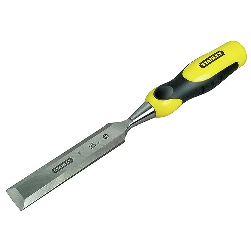 Stanley Scalpello per Legno Dynagrip, Giallo/Nero, 25MM