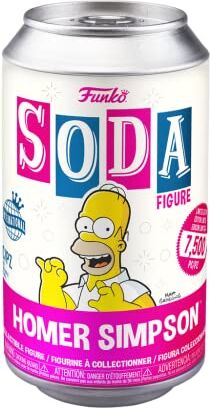 POP Funko Vinyl SODA Homer Simpson, rosso