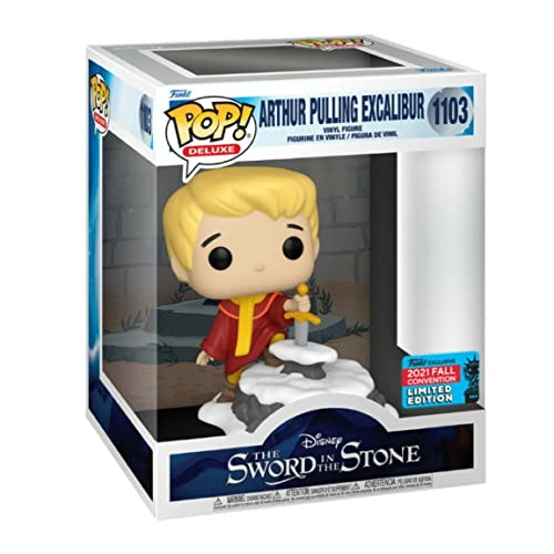 POP Funko  Disney The Sword In The Stone 1103 Arthur Pulling Excalibur "2021 Fall Convention