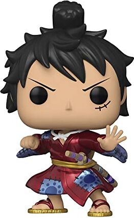 POP ! One Piece 921 Monkey D. Luffy in Kimono Metallizzato, Edizione Speciale