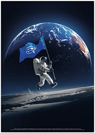 DPI Merchandising Humankind Poster UV Astronauta