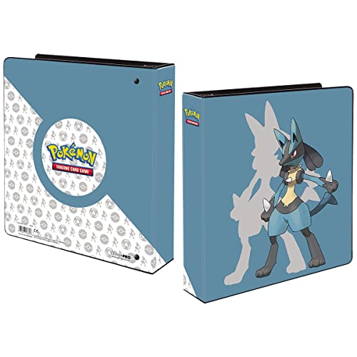 Ultra Pro Album 2" ARCHIVADOR Pokemon Lucario 2PULGADAS, Aluminium, Blu
