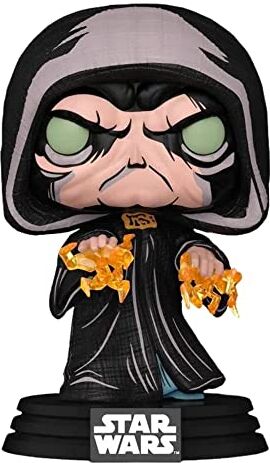 Funko Star Wars: Retro Series Pop! Vinyl Statuetta Palpatine, 9 cm