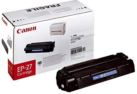 Canon EP-27 TONER Nero, Rendimento 2500 Pagine, Imballo in cartone