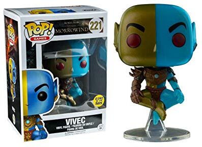 Funko Elder Scrolls Morrowind-Vivec-Glow in The Dark Skyrim Figurina, Multicolore, 14819