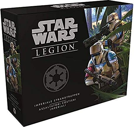 Atomic Asmodee Star Wars: Legion Assaltatori Costieri Imperiali Espansione Gioco da Tavolo con splendide miniature, Colore, 10237