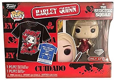 Funko POP  Collector's Box: Suicide Squad Maglietta Harley Quinn Large