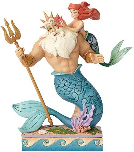 Disney La Piccola Principessa di papà-Figurina di Ariel & Triton