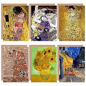 Artery8 Gustav Klimt Van Gogh Girasole Biglietti di Auguri - Per Tutte le Occasioni Artery8 Gustav Klimt Van Gogh Girasole Biglietti di Auguri - Per Tutte le Occasioni