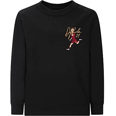AS Roma Girocollo Nero Dybala Kids 8y, Unisex-Bambini, 8 Anni AS Roma Girocollo Nero Dybala Kids 8y, Unisex-Bambini, 8 Anni