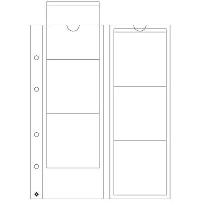 Leuchtturm 316001 Manicotti per Monete Optima 65, 6 Scomparti Trasparenti per Monete Fino a 65 mm di Diametro Confezione da 5 Pezzi Leuchtturm 316001 Manicotti per Monete Optima 65, 6 Scomparti Trasparenti per Monete Fino a 65 mm di Diametro Confezione da 5 Pezzi