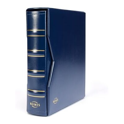 Leuchtturm 313617 Album per Monete NUMIS Classic incl. Valigetta e 5 custodie per Monete con Ø 44, 34, 25, 17 mm Blu Leuchtturm 313617 Album per Monete NUMIS Classic incl. Valigetta e 5 custodie per Monete con Ø 44, 34, 25, 17 mm Blu