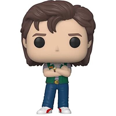 Funko POP! TV: Netflix Stranger Things Steve Harrington Gadget Ufficiale Fantasy Personaggio in Vinile da Collezione Idea Regalo Compleanno per Fan e Collezionisti Funko POP! TV: Netflix Stranger Things Steve Harrington Gadget Ufficiale Fantasy Personaggio in Vinile da Collezione Idea Regalo Compleanno per Fan e Collezionisti