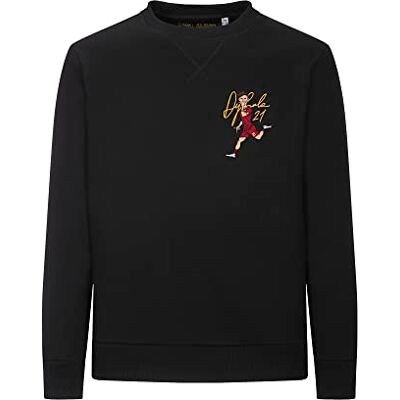 AS Roma Girocollo, Nero, XS AS Roma Girocollo, Nero, XS
