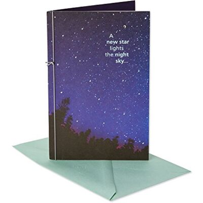 American Greetings Biglietto di condoglianze (New Star, Shine Forever) American Greetings Biglietto di condoglianze (New Star, Shine Forever)