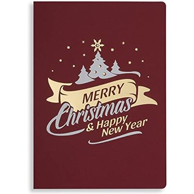 Biglietti natalizi esclusivi nr 28 Set di 10 carte uguali, 120 x 170 mm, dorati e goffrati Fabbricati in carta per gioielli e carta colorata con inserti e UM Biglietti natalizi esclusivi nr 28 Set di 10 carte uguali, 120 x 170 mm, dorati e goffrati Fabbricati in carta per gioielli e carta colorata con inserti e UM