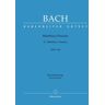 KGA Verlags-Service GmbH & Co.KG Bärenreiter Verlag MATTHAEUS PASSION BWV 244 arrangiamento per pianoforte [Note musicali/spartito] Compositore: Bach Johann Sebistan