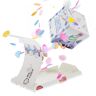 Online Druckerei Köln mycube.s Biglietto di auguri per compleanno con coriandoli, motivo: Buon compleanno, 3D, effetto sorpresa