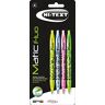 Hi-Text 910 Matic Fluo blister 4 penne a scatto punta media 1 mm