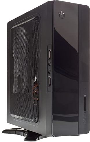 Itek Spirit Case Mini ITX con Alimentatore da 130 W, Nero [Italia]