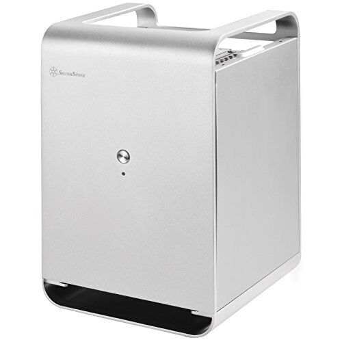 Silverstone SST-CS01S-HS Cabinet Storage Mini-ITX e unità Hot Swap, argento