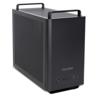 VulTech VCO-M1059-N Case PC Micro-ATX Compatto in Acciaio SPCC, Type-C, USB 3.0, Ventola 80mm Inclusa Senza Alimentatore, Nero VulTech VCO-M1059-N Case PC Micro-ATX Compatto in Acciaio SPCC, Type-C, USB 3.0, Ventola 80mm Inclusa Senza Alimentatore, Nero