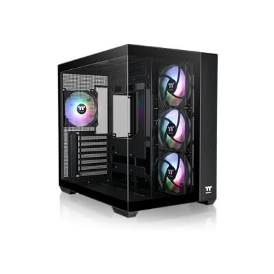 Thermaltake View 380 TG ARGB Mid Tower Chassis Black Thermaltake View 380 TG ARGB Mid Tower Chassis Black