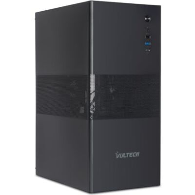 VulTech VCO-A1759-N Case PC ATX Mid Tower in Acciaio SPCC, Type-C, USB 3.0, Ventola 120mm Inclusa Senza Alimentatore, Nero VulTech VCO-A1759-N Case PC ATX Mid Tower in Acciaio SPCC, Type-C, USB 3.0, Ventola 120mm Inclusa Senza Alimentatore, Nero