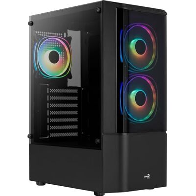Aerocool CAJA ATX QUANTUM V3 BLACK MICROATX/ATX/MINIITX Aerocool CAJA ATX QUANTUM V3 BLACK MICROATX/ATX/MINIITX