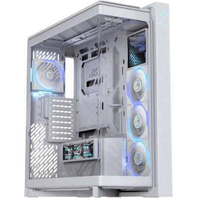 Asus ROG CRONOX GR801 CURVE TG ARGB WHT, Case EATX Bianco, Vetro Temperato Schermo LCD da 9,2", per Schede Grafiche fino a 420mm e Radiatiori fino a 360mm, 4 Ventole ROG Eurux GR120 ARGB Preinstallate Asus ROG CRONOX GR801 CURVE TG ARGB WHT, Case EATX Bianco, Vetro Temperato Schermo LCD da 9,2", per Schede Grafiche fino a 420mm e Radiatiori fino a 360mm, 4 Ventole ROG Eurux GR120 ARGB Preinstallate