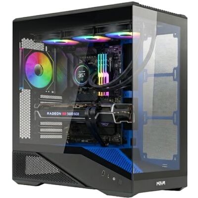 Noua Cool GB200 Case PC Gaming ATX Mid Tower con Vetro Panoramico Ventola PWM Led ARGB Preinstallata USB 3.0 e Type-C Supporto Radiatore da 360mm Noua Cool GB200 Case PC Gaming ATX Mid Tower con Vetro Panoramico Ventola PWM Led ARGB Preinstallata USB 3.0 e Type-C Supporto Radiatore da 360mm