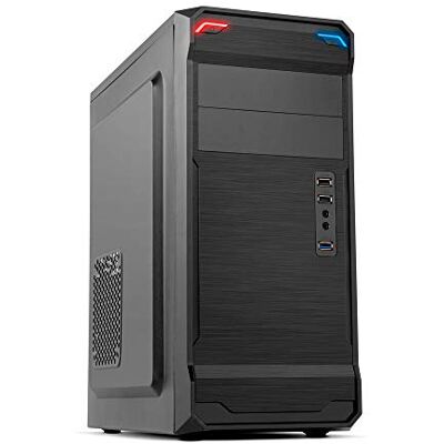 Xtreme KORE -NXKORE Semitower ATX e Micro ATX, USB 3.0, frontale effetto metallo spazzolato, 3 ventole, compatibile con grafica da 355 mm, fino a 6 dischi rigidi, nero Xtreme KORE -NXKORE Semitower ATX e Micro ATX, USB 3.0, frontale effetto metallo spazzolato, 3 ventole, compatibile con grafica da 355 mm, fino a 6 dischi rigidi, nero