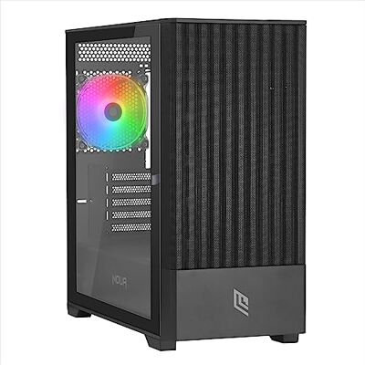 Noua Fobia L101 Nero Case Micro ATX per PC Gaming Mini Tower 0.60MM SPCC Ventola LED ARGB Indirizzabile Frontale Mesh e Pannello Laterale in Vetro Temperato Chiusura Magnetica Noua Fobia L101 Nero Case Micro ATX per PC Gaming Mini Tower 0.60MM SPCC Ventola LED ARGB Indirizzabile Frontale Mesh e Pannello Laterale in Vetro Temperato Chiusura Magnetica