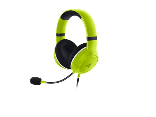 Razer Kaira X Cuffie da Gioco Cablate Per Xbox Series X, S (Driver Triforce 50mm, Microfono Cardioide Hyperclear, Controlli Integrati, Compatibilità Multipiattaforma) Verde