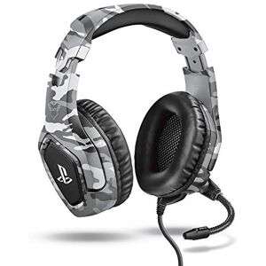 GXTrust Trust Gaming GXT 488 Forze-G Cuffie PS4 e PS5 con Licenza Ufficiale PlayStation, Over-Ear, Microfono Ripiegabile e Archetto Regolabile, Jack Audio 3.5 mm, Cuffie Gaming Cablate Grigio GXTrust Trust Gaming GXT 488 Forze-G Cuffie PS4 e PS5 con Licenza Ufficiale PlayStation, Over-Ear, Microfono Ripiegabile e Archetto Regolabile, Jack Audio 3.5 mm, Cuffie Gaming Cablate Grigio