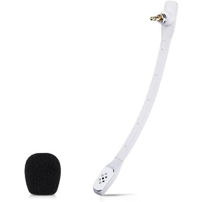 Generic Microfono da gioco con copertura in schiuma il microfono delle cuffie per Logitech ASTRO A40 A40TR Replacmenet (Bianco) Generic Microfono da gioco con copertura in schiuma il microfono delle cuffie per Logitech ASTRO A40 A40TR Replacmenet (Bianco)
