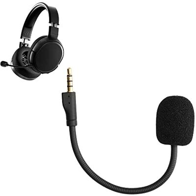 kwmobile Microfono Ricambio Cuffie Gaming Compatibile con Steelseries Arctis 1 Cuffie Jack 3,5mm Cavo nero kwmobile Microfono Ricambio Cuffie Gaming Compatibile con Steelseries Arctis 1 Cuffie Jack 3,5mm Cavo nero