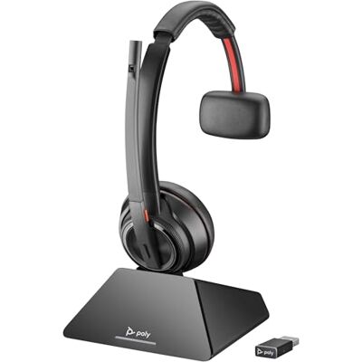 PLT Plantronics PLR05215 Bluetooth DECT Headset Savi mono Skype for Business zertifiziert Nero PLT Plantronics PLR05215 Bluetooth DECT Headset Savi mono Skype for Business zertifiziert Nero