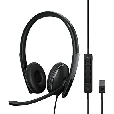 EPOS I SENNHEISER ADAPT 160T ANC USB Auricolare con microfono on-ear cablato cancellazione attiva del rumore USB Certificato per Microsoft Teams, Ottimizzato per UC EPOS I SENNHEISER ADAPT 160T ANC USB Auricolare con microfono on-ear cablato cancellazione attiva del rumore USB Certificato per Microsoft Teams, Ottimizzato per UC