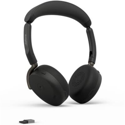 Jabra Evolve3 65 Flex Cuffie con microfono wireless Bluetooth, MS Teams, USB-A Jabra Evolve3 65 Flex Cuffie con microfono wireless Bluetooth, MS Teams, USB-A