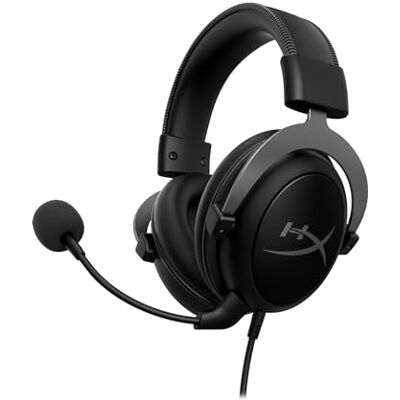 HyperX Cloud II, Cuffie da Gaming, Connessione Cablata a 3,5 mm, Audio Surround 7.1, Telaio in Alluminio, Cuscinetti in Memory Foam Rivestiti in Similpelle, Adatto per PS4, Xbox e PC, Nero/Grigio HyperX Cloud II, Cuffie da Gaming, Connessione Cablata a 3,5 mm, Audio Surround 7.1, Telaio in Alluminio, Cuscinetti in Memory Foam Rivestiti in Similpelle, Adatto per PS4, Xbox e PC, Nero/Grigio