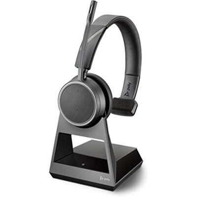 Plantronics Poly Voyager 4210 Office', auricolare Bluetooth mono USB A alla base, SoundGuard, braccio microfono, disattivazione dinamica per Skype for Business, nero Plantronics Poly Voyager 4210 Office', auricolare Bluetooth mono USB A alla base, SoundGuard, braccio microfono, disattivazione dinamica per Skype for Business, nero