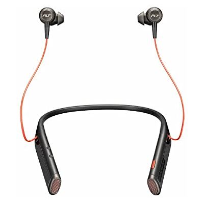 PLT Plantronics Voyager 6200 UC Bluetooth Neckband Headset mit Earbuds, schwarz PLT Plantronics Voyager 6200 UC Bluetooth Neckband Headset mit Earbuds, schwarz