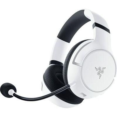 Razer Kaira per Xbox Cuffie da Gioco Wireless per Xbox Series X/S (Driver TriForce in Titanio da 50 mm, Microfono cardioide HyperClear, Xbox Wireless) Mercury Bianco Razer Kaira per Xbox Cuffie da Gioco Wireless per Xbox Series X/S (Driver TriForce in Titanio da 50 mm, Microfono cardioide HyperClear, Xbox Wireless) Mercury Bianco